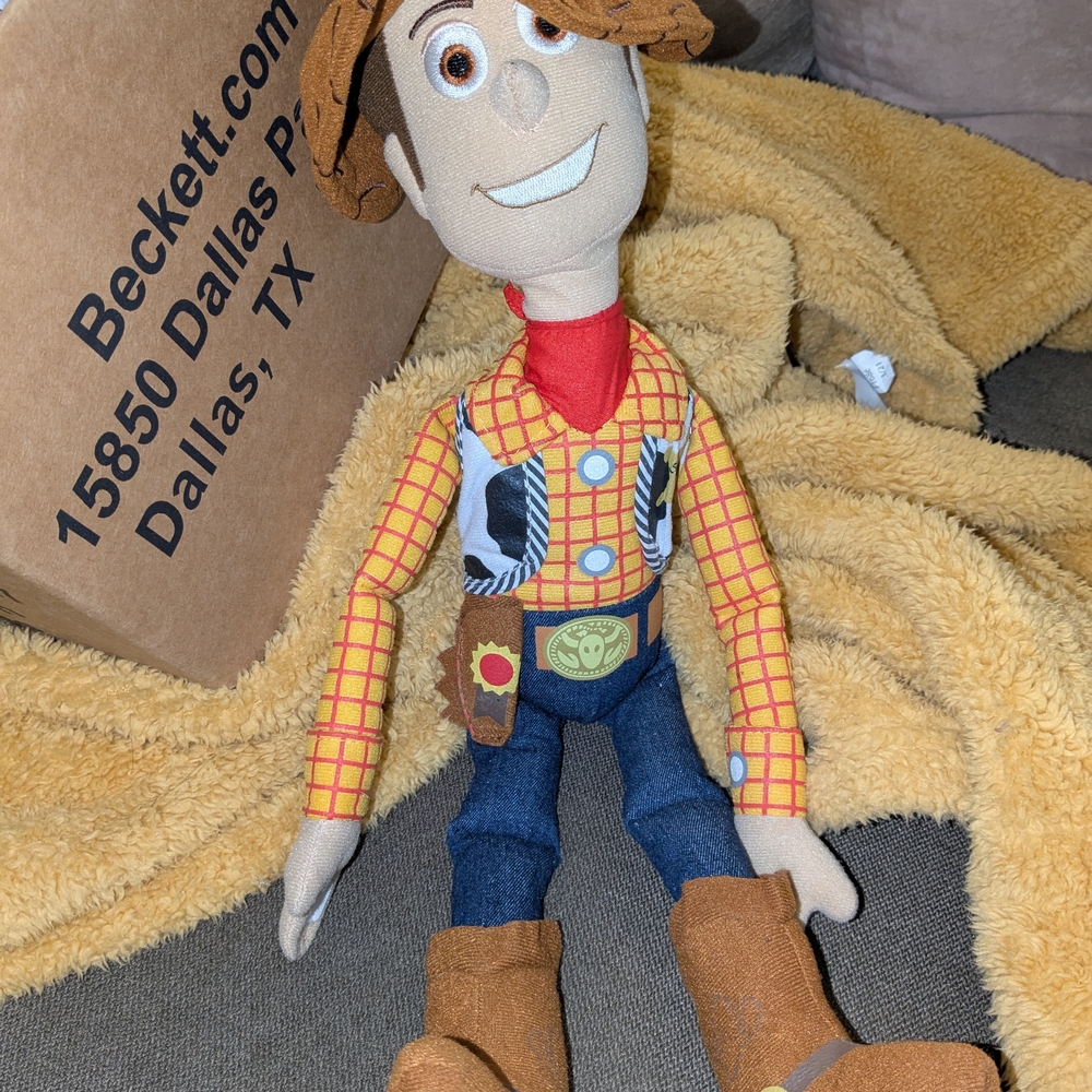 Cowboy Plush Toy with Brown Hat and Boots